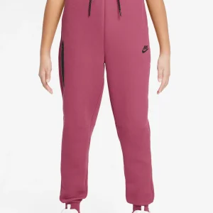 PANTALONE TECH FLEECE NIKE DA BAMBINA PRUGNA