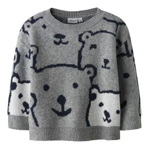PULLOVER SAUEL NAME IT DA BAMBINO GRIGIO