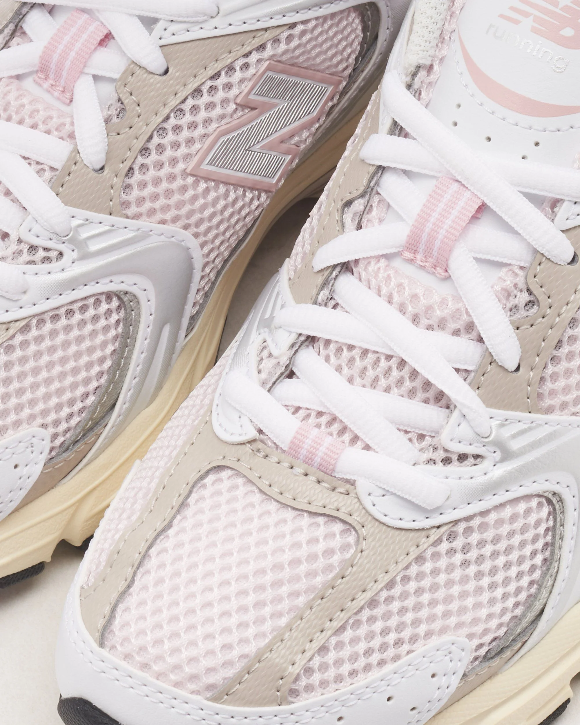 Scarpe 530 Donna White/Light Pink/Silver - immagine 8