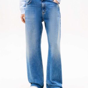 JEANS HIGH WAIST TOMMY JEANS DA DONNA DENIM MEDIO