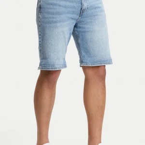 BERMUDA IN DENIM CHIARO CALVIN KLEIN SLIM FIT DA UOMO