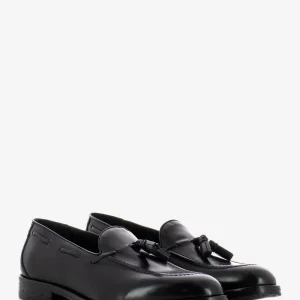 Mocassino con nappa nero